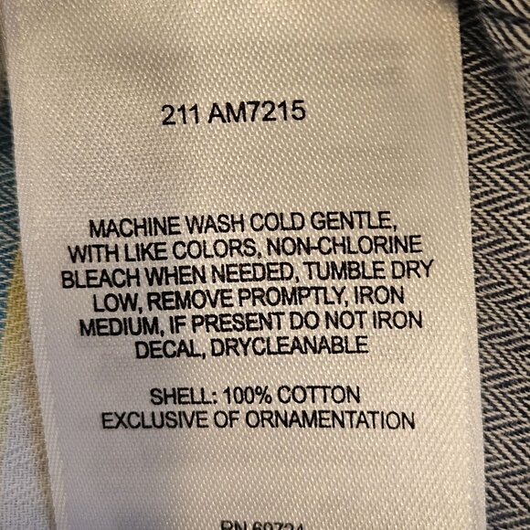 Columbia Mens Blue Plaid Button-Up Shirt L 100% Cotton Casual Long Sleeve Outdoo - Picture 10 of 11